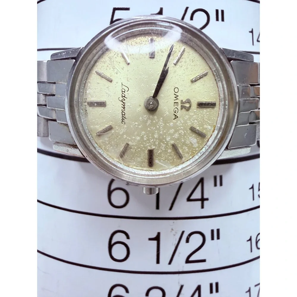 Vintage Omega Ladymatic Ladies Watch Stainless Steel Automatic